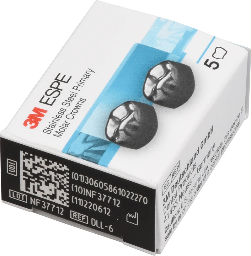 Packung 5 Stück D-LL-6, für Milchmolaren Packung 5 Stück D-LL-6, für Milchmolaren