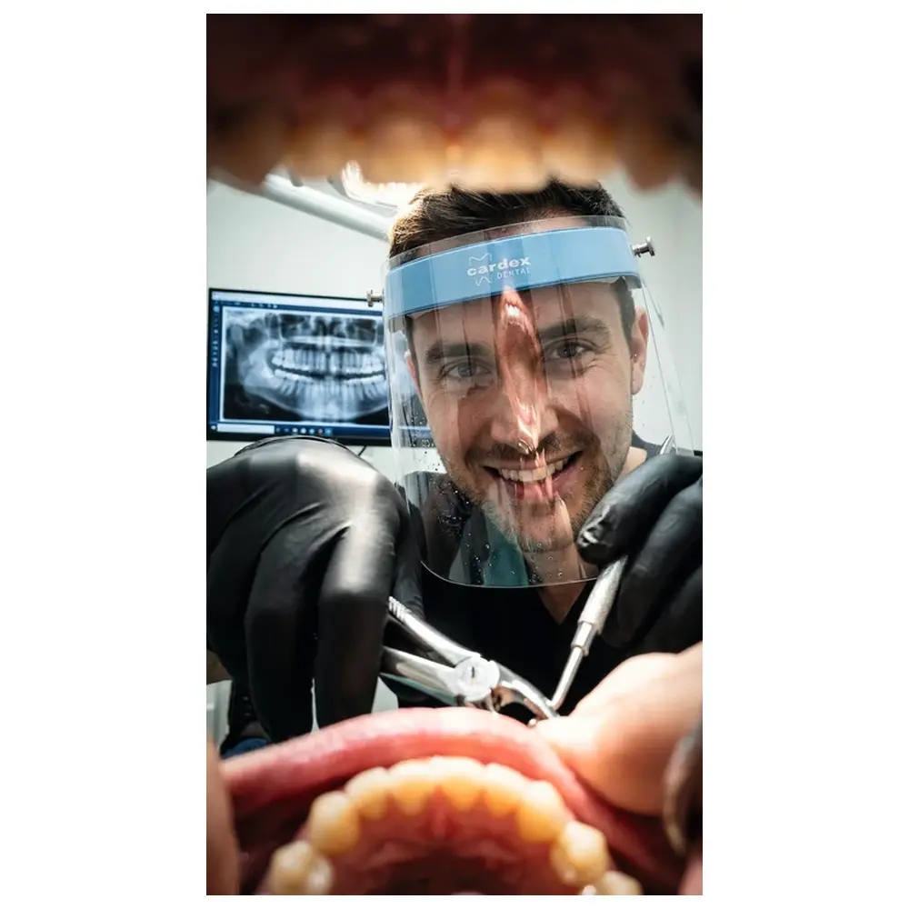 Stück klein 18 cm, blau