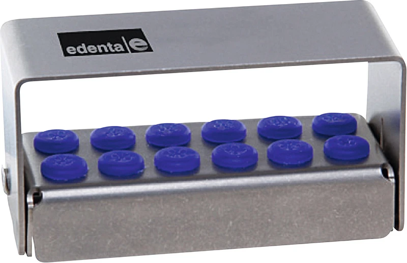 212112 - Bohrerständer - Stück für 12 FG oder 12 RA Instrumente, 61 x 25 x 30 mm