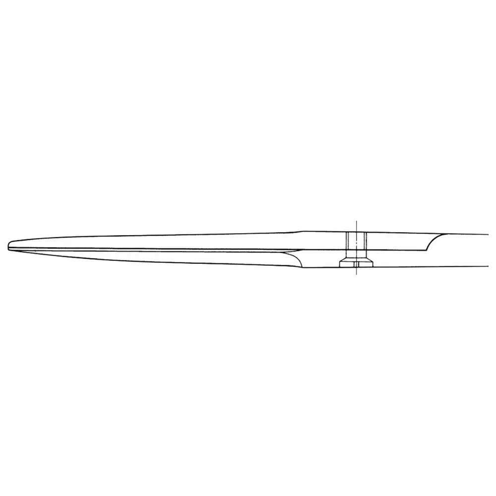 Stück 130 mm, gerade