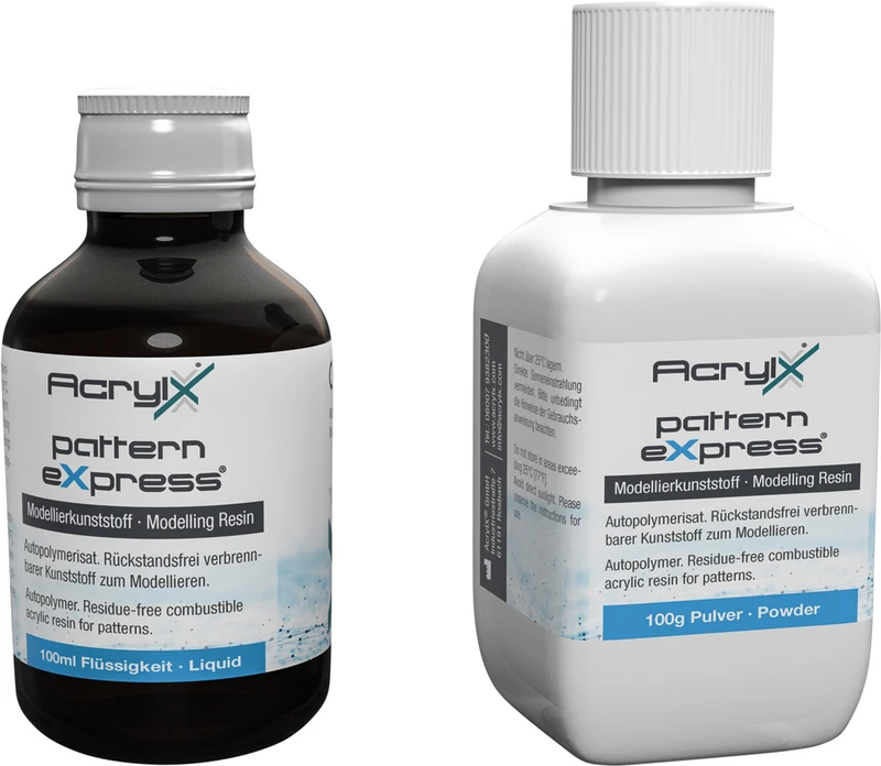 Laborpackung 100 g Pulver dentin, 100ml Flüssigkeit inklusive Zubehör Laborpackung 100 g Pulver dentin, 100ml Flüssigkeit inklusive Zubehör