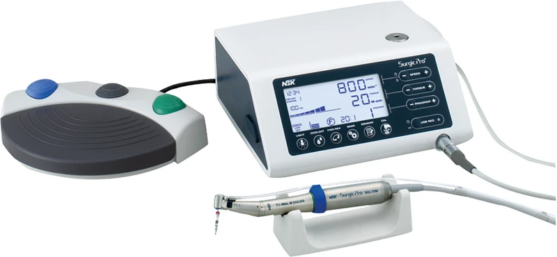 Komplettset Surgic Pro+ D USB Chirurgie-Mikromotor mit Licht