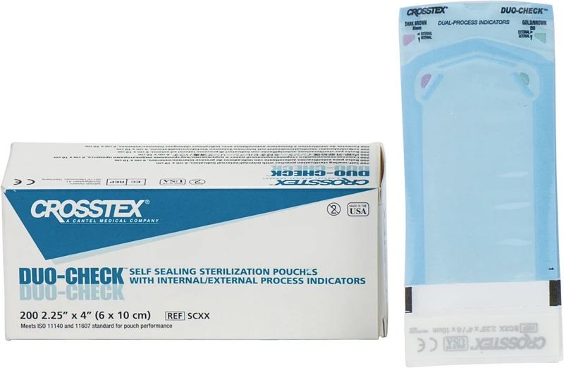Packung 200 Stück 6 x 10 cm blau