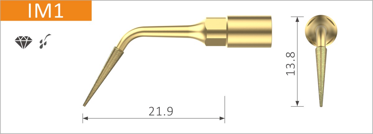 Stück, IM1 Erste Pilotosteotomie. Präparationsachse mit Ausrichtungs-PIN IM1 prüfen. Stück, IM1 Erste Pilotosteotomie. Präparationsachse mit Ausrichtungs-PIN IM1 prüfen.