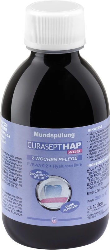 Flasche 200 ml Mundspülung Flasche 200 ml Mundspülung