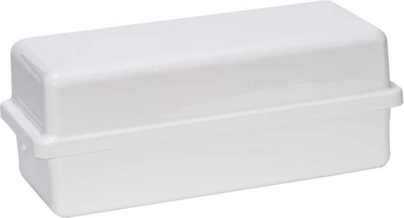 23435 - Spender für Patientenumhänge - Stück Wandspender weiß mit verstärkter Rückwand