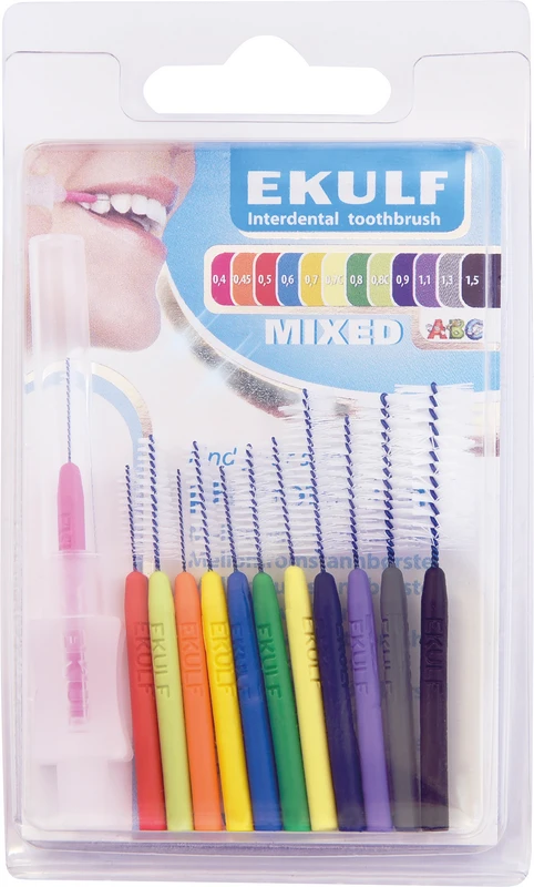 Packung 12 Stück sortiert mit 1 Halter