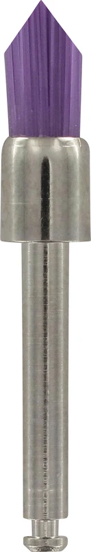 216686 - Nylon Polierbürsten Smart - Packung 100 Stück lila, mittel, spitze Form, RA