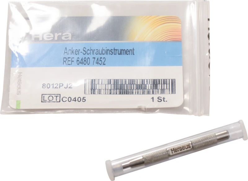 Stück Austauschinstrument für Anker