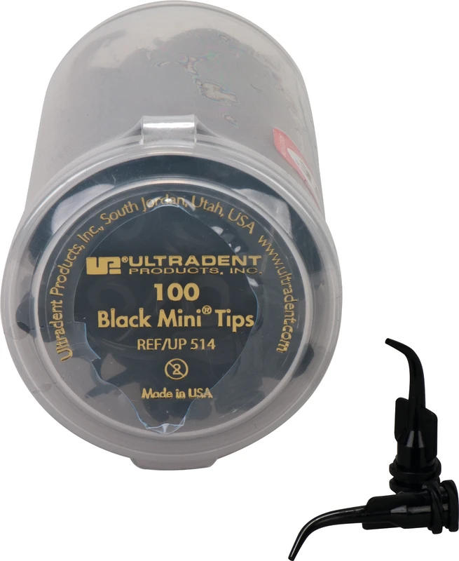 Packung 100 Black Mini Tips, Ø 1 mm