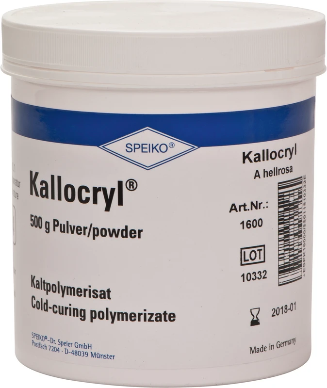 Dose 500 g Pulver hellrosa, A Dose 500 g Pulver hellrosa, A