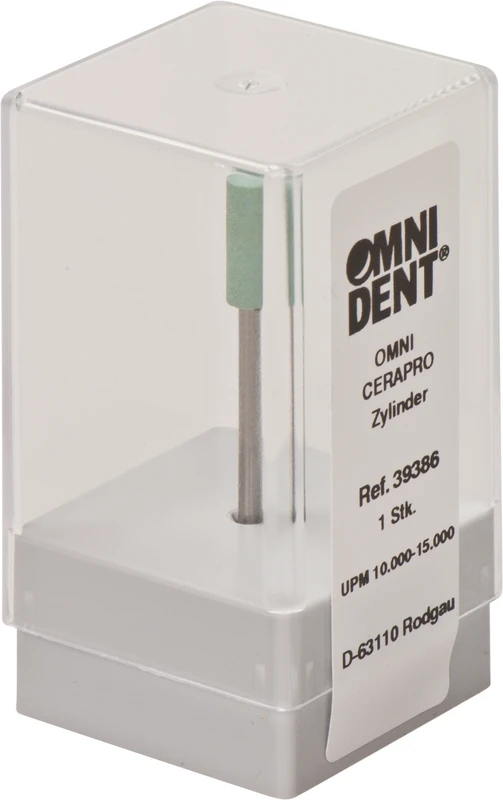 39386 - Omni CeraPro - Stück blau mittelgrob, HP, Figur 107, 13 mm, ISO 050