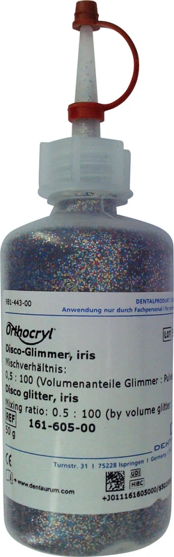 54590 - Orthocryl® Disco Glimmer - Packung 50 g iris