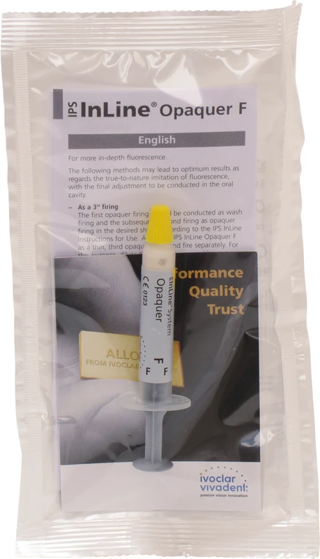 Dose 1 g opaquer F Dose 1 g opaquer F