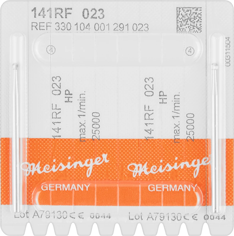 Packung 2 Stück rostfreier Stahl, HP, Figur 001, ISO 023