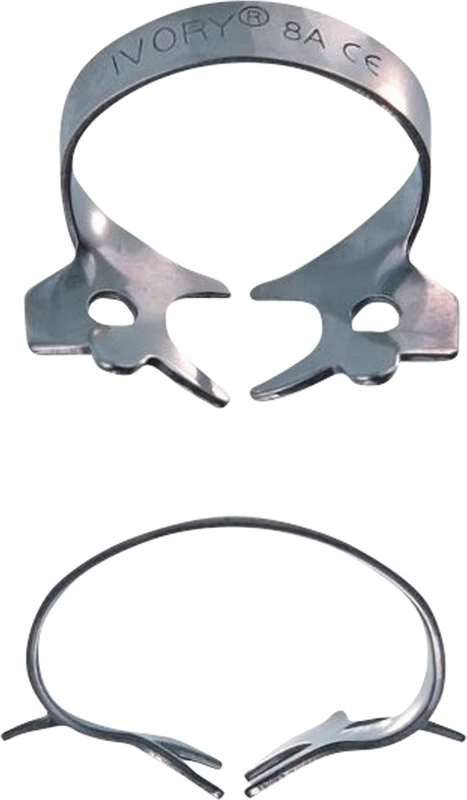 85584 - Ivory® Klammer - Stück Form 8A, Klammer für obere und untere Molarenwurzeln