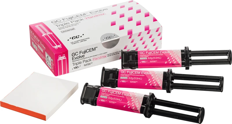 Packung Handmix 3 x 9,2 g/ 5 ml Spritze, 1 Anmischblock