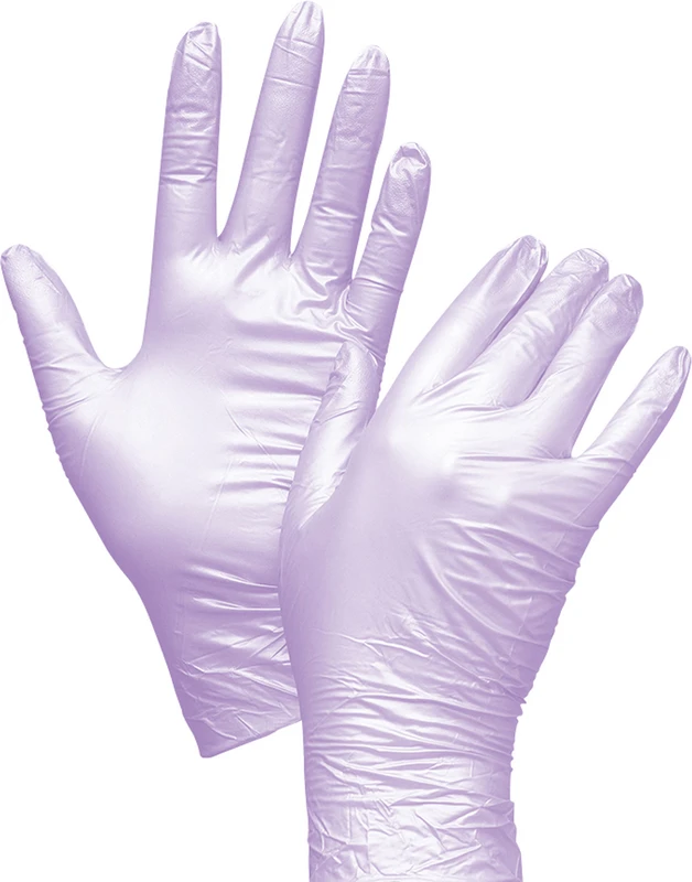 Packung 100 Stück puderfrei, violett, L Packung 100 Stück puderfrei, violett, L
