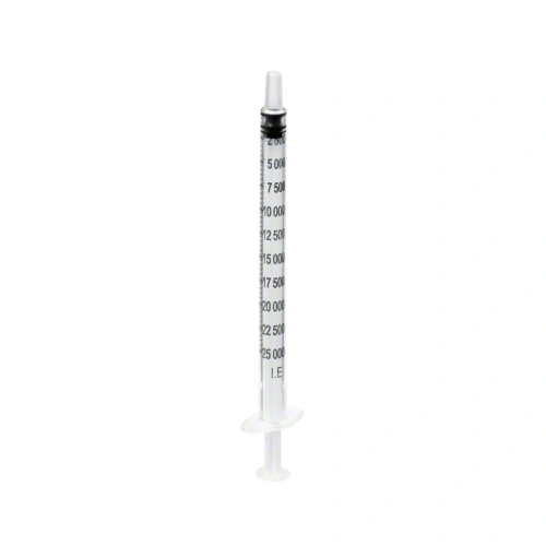 Packung 100 Stück 1 ml, Skalenwert 500-I.E.-Schritte Packung 100 Stück 1 ml, Skalenwert 500-I.E.-Schritte