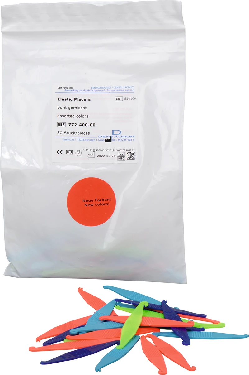 Packung 50 Stück bunt gemischt