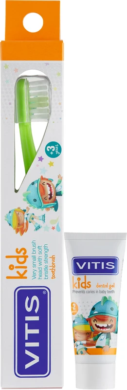 Set 8 ml Zahngel, 1 Zahnbürste Set 8 ml Zahngel, 1 Zahnbürste