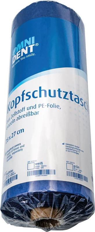 Rolle 100 Stück dunkelblau, 28 x 27 cm