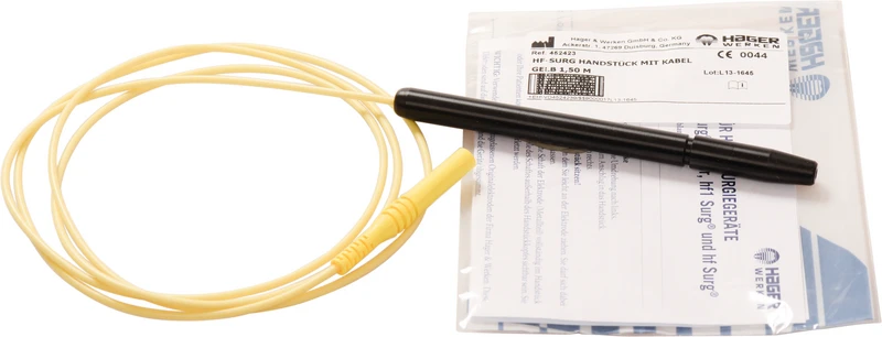 83599 - hf Surg® Handstückkabel - Stück 1,5 m gelb