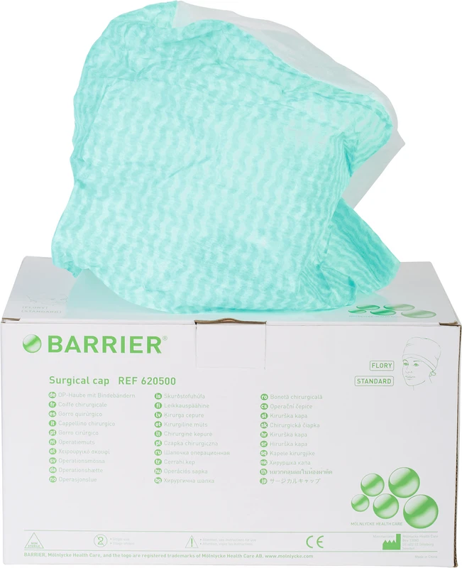 Packung 100 Stück grün/weiß
