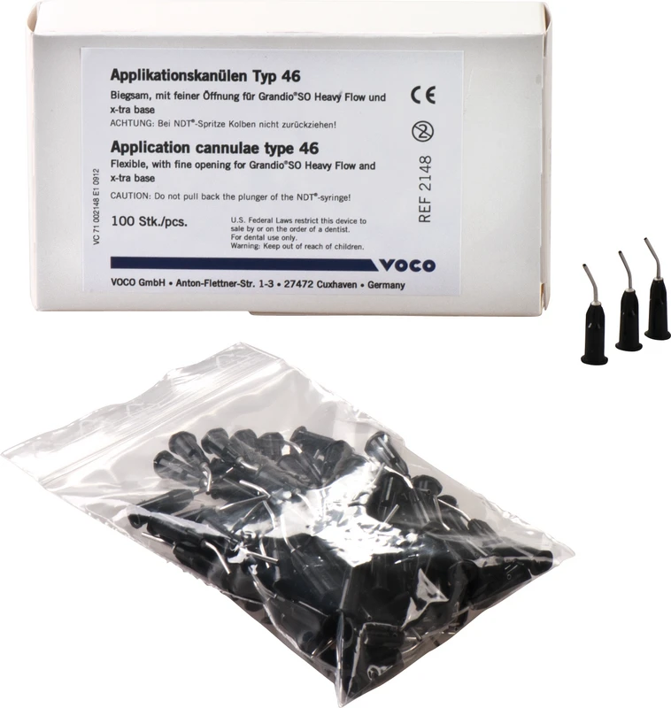 Packung 100 Kanülen Packung 100 Kanülen