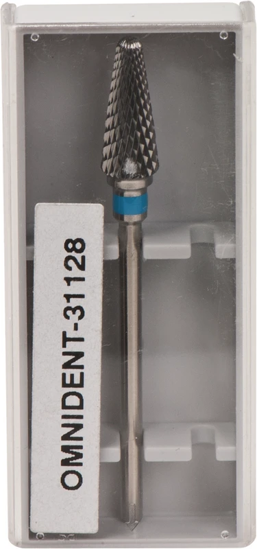 31128 - Omni HM-Fräser Schliff 10 - Stück kreuzverzahnt, blau standard, HP, Figur 194, 15 mm, ISO 060