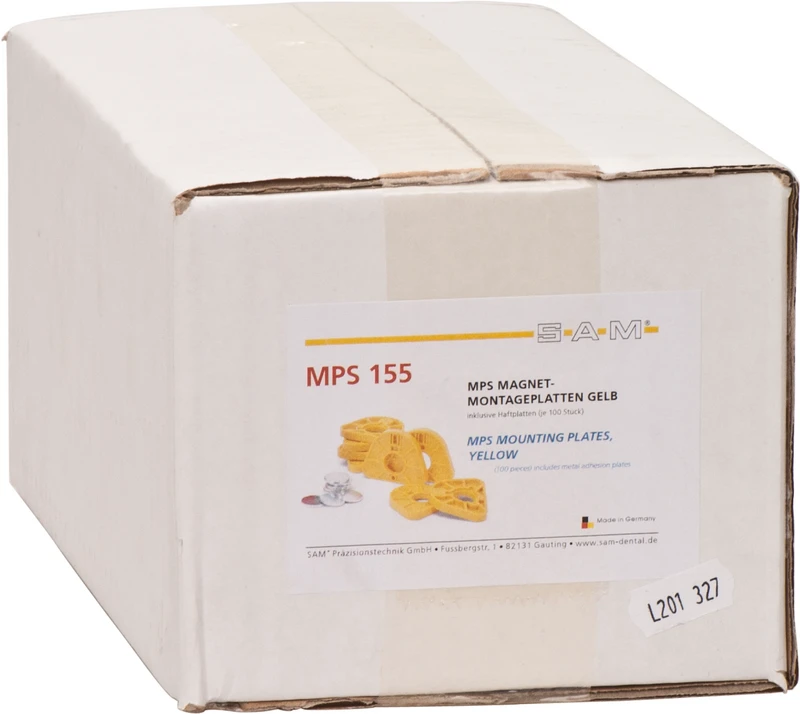 Packung 100 Stück gelb, MPS Packung 100 Stück gelb, MPS