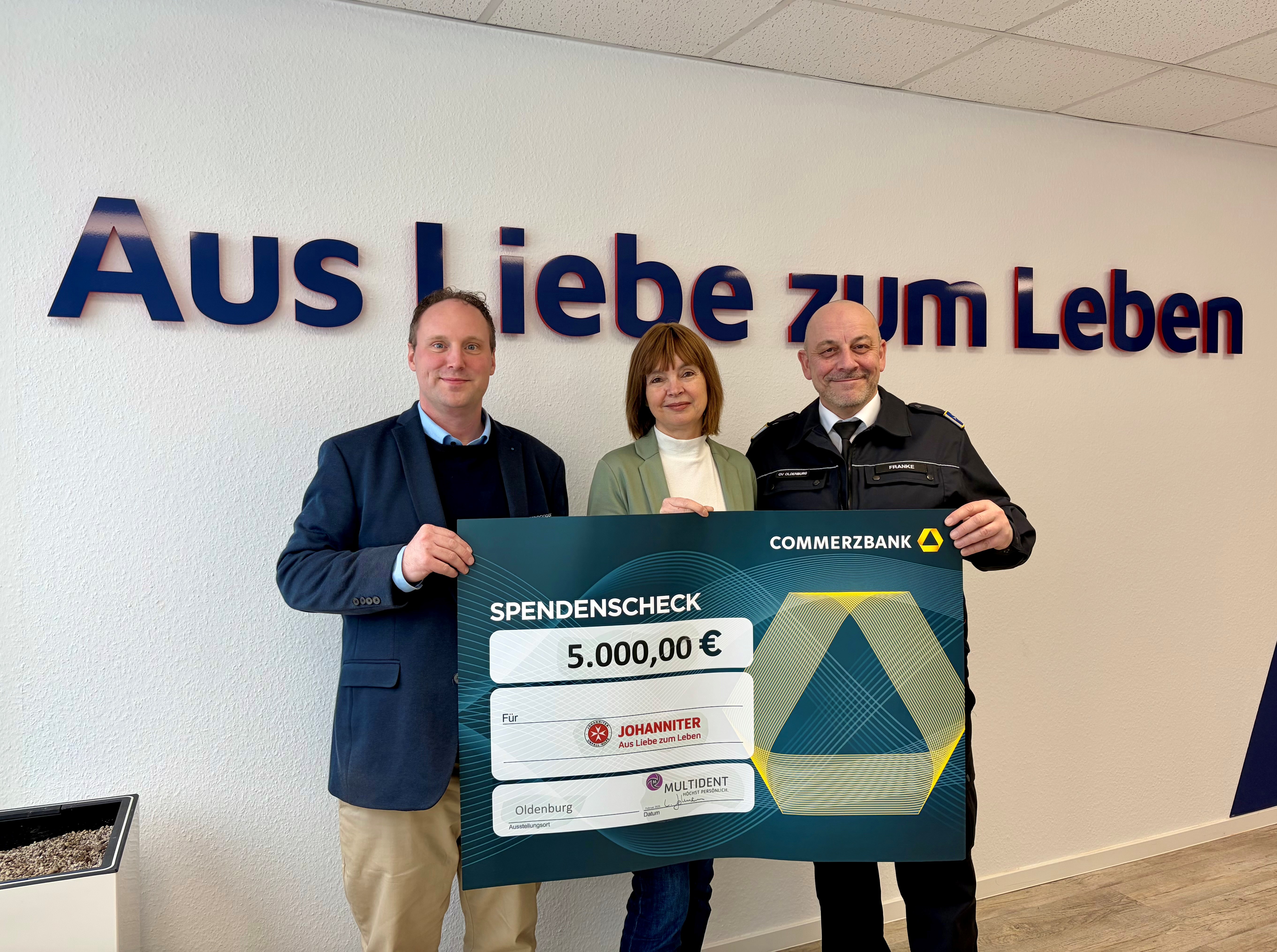 MULTIDENT unterstützt Ehrenamt der Johanniter in Oldenburg