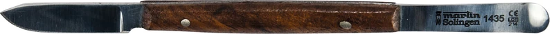 Stück 1435, 130 mm, schwarzer Griff
