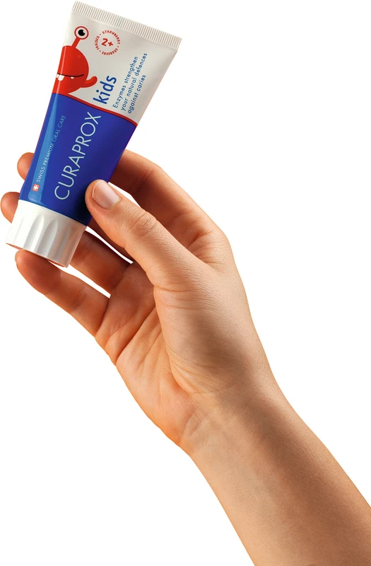 Tube 60 ml Erdbeere, mit Fluorid