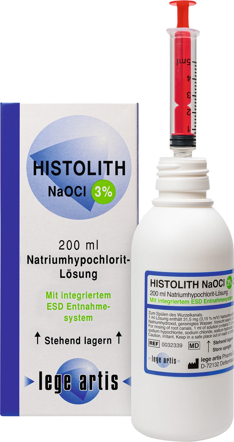 Flasche 200 ml Lösung mit ESD-Entnahmesystem
