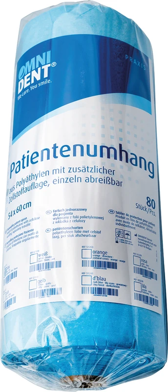 Rolle 80 Stück blau, 54 x 60 cm