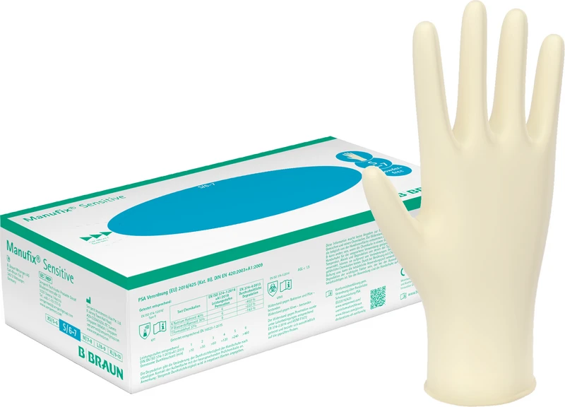 Packung 100 Stück puderfrei, weiß, L