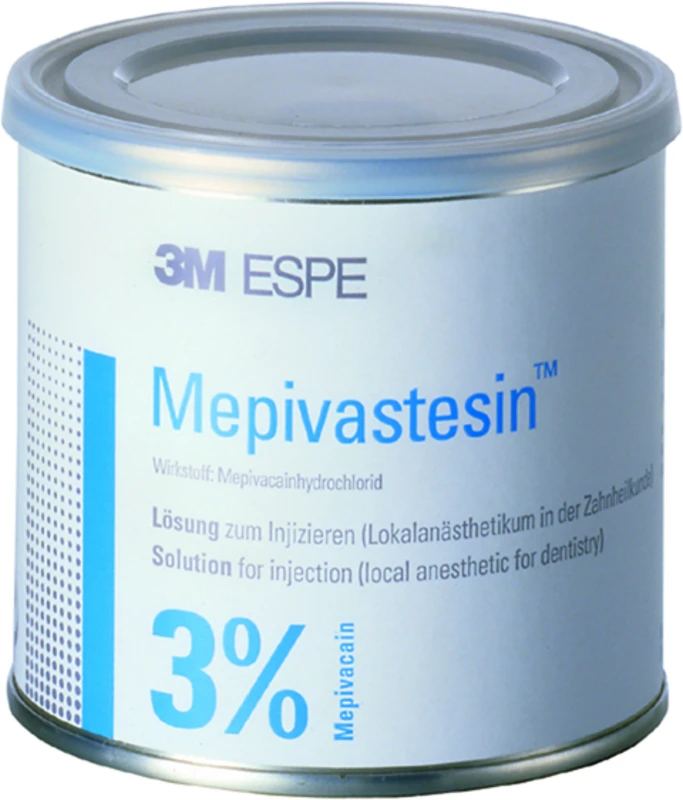 Dose 50 Stück, Kappe blau Dose 50 Stück, Kappe blau