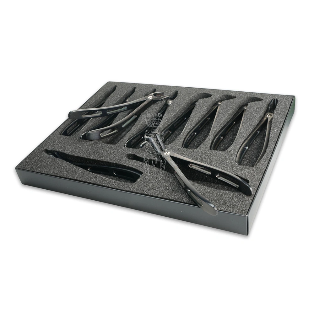 Set 10 Stück schwarz, für OK/UK