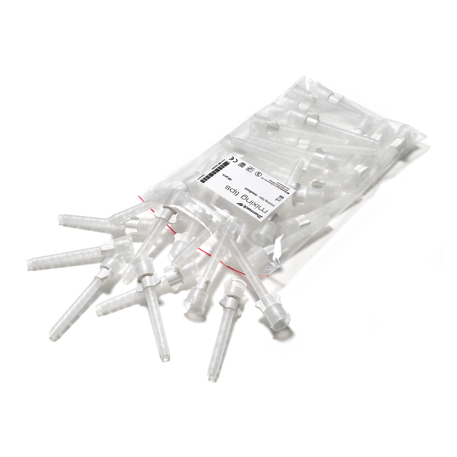 Packung 48 Stück weiß