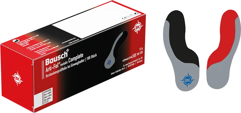 Packung 20 Stück schwarz/rot