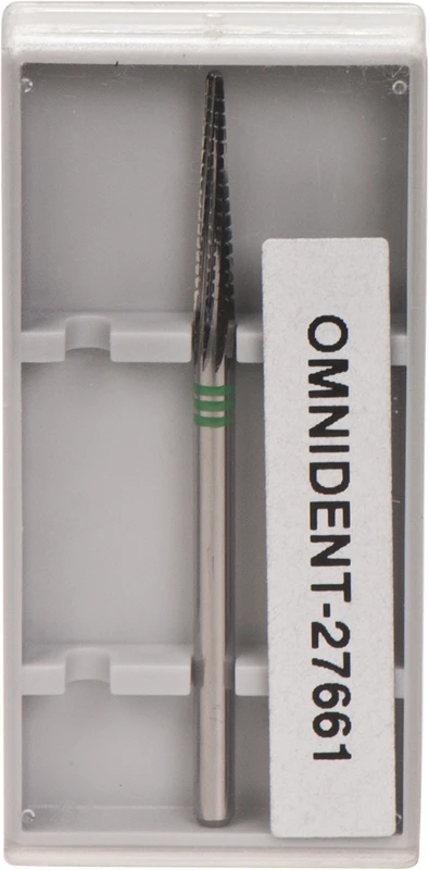 Stück einfachverzahnt mit Querhieb, 3 x grün grob, HP, Figur 194, 14 mm, ISO 023