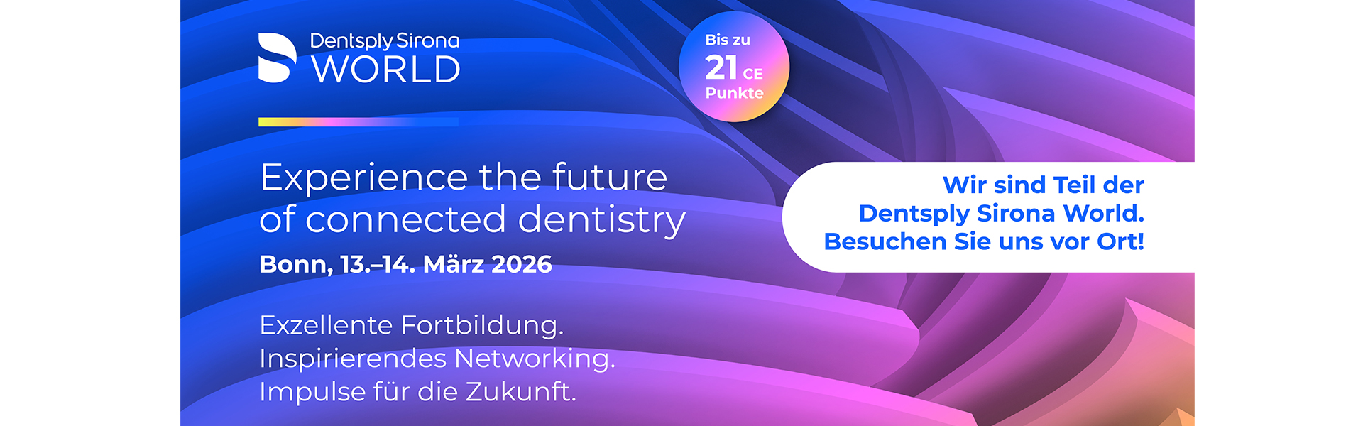 Dentsply Sirona World 2026 in Bonn
