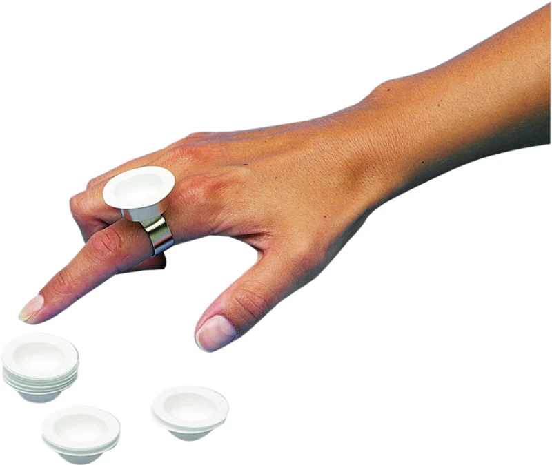 Packung 1.000 Kunststoffschälchen, Fingerring