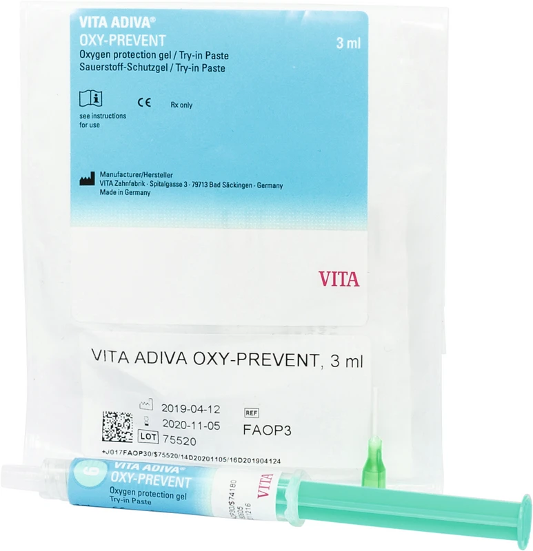 Spritze 3 ml Oxy-Prevent, Zubehör