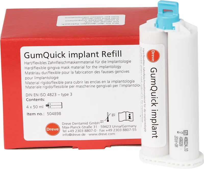 Nachfüllpackung 4 x 50 ml Doppelkartusche, 12 Mischkanülen, 10 ml Duosep