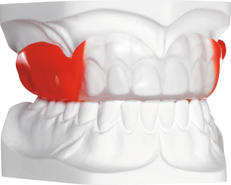 Packung 10 Stück rot, Ø 125 mm, Stärke 5 mm