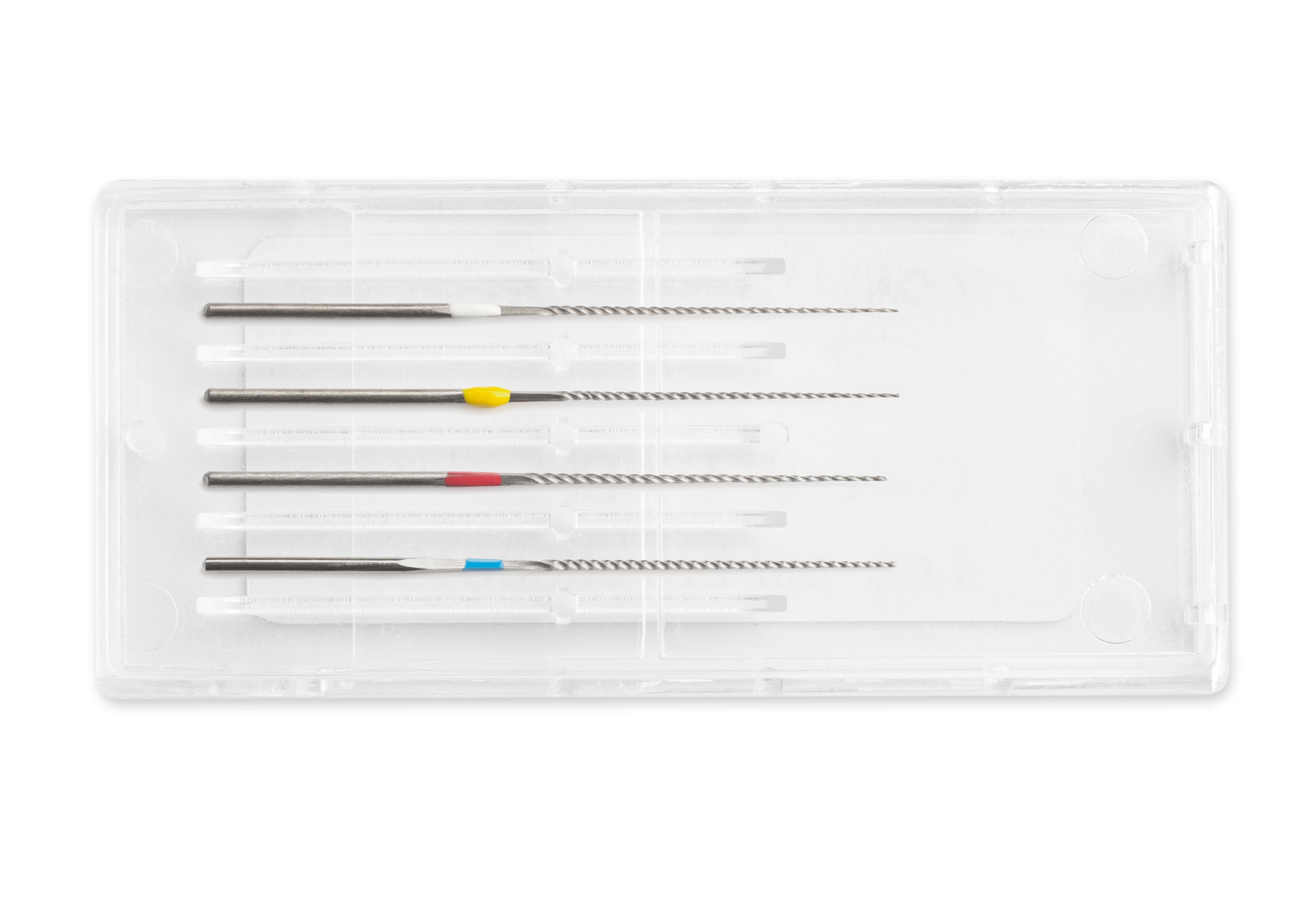Set, je 1 Feile Ø 0,15mm, 0,20mm, 0,25mm & 0,30mm Set, je 1 Feile Ø 0,15mm, 0,20mm, 0,25mm & 0,30mm