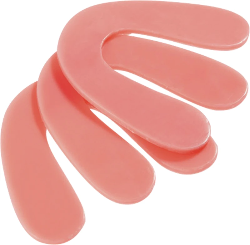 Packung 75 Stück rosa, hart