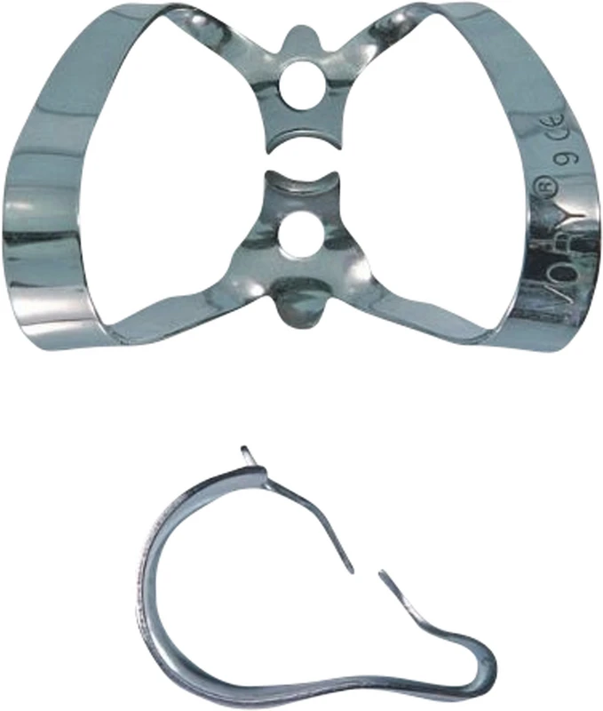 85585 - Ivory® Klammer - Stück Form 9, Labial-Klammer für Frontzähne und Prämolaren